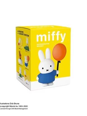 Sealed Miffy Refrigerator Magnet Blind Box! Chance to pull a secret!